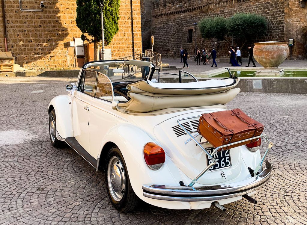 Noleggio Maggiolino Vintage Roma per Matrimoni e Eventi