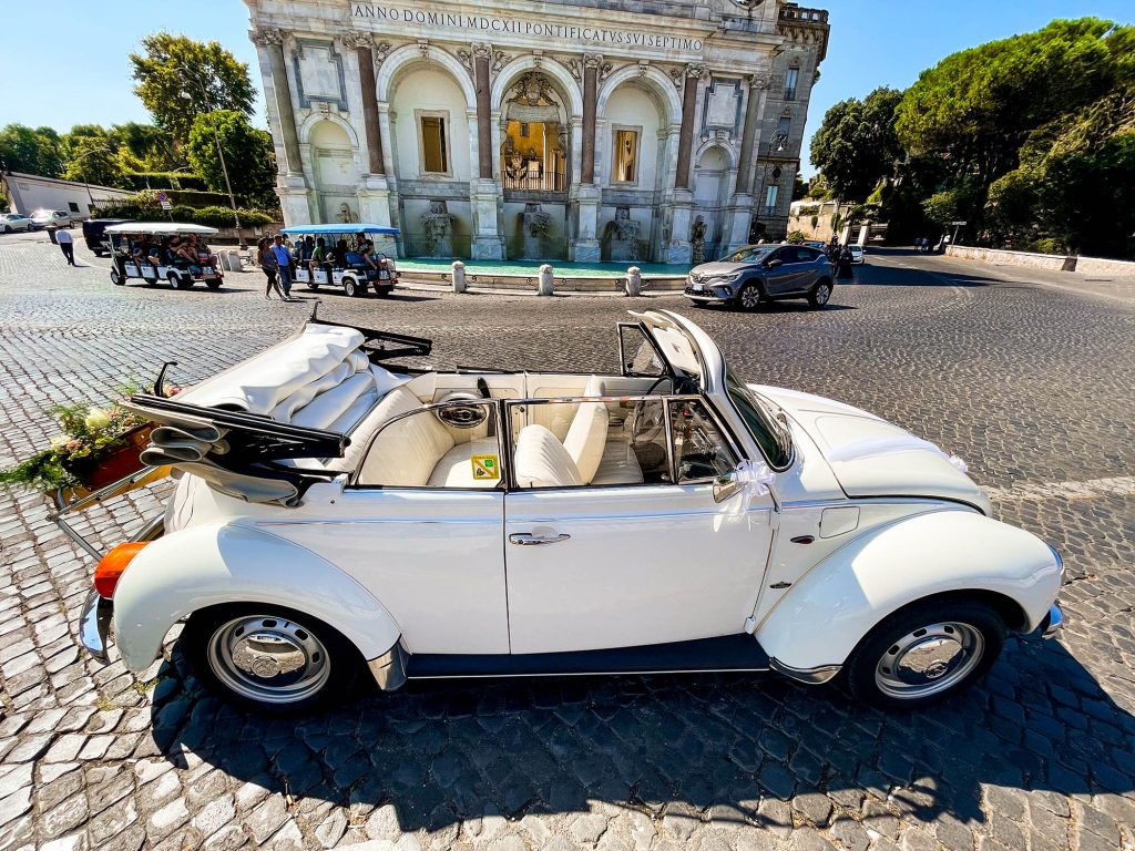 Noleggio Maggiolino Vintage Roma per Matrimoni e Eventi